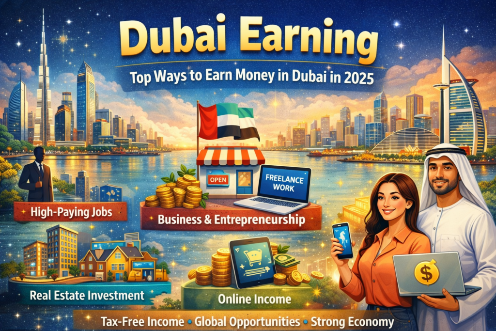 Top Ways to Earn Money in Dubai in 2025