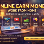 Online Earn Money: Best Work From Home Opportunities in 2026